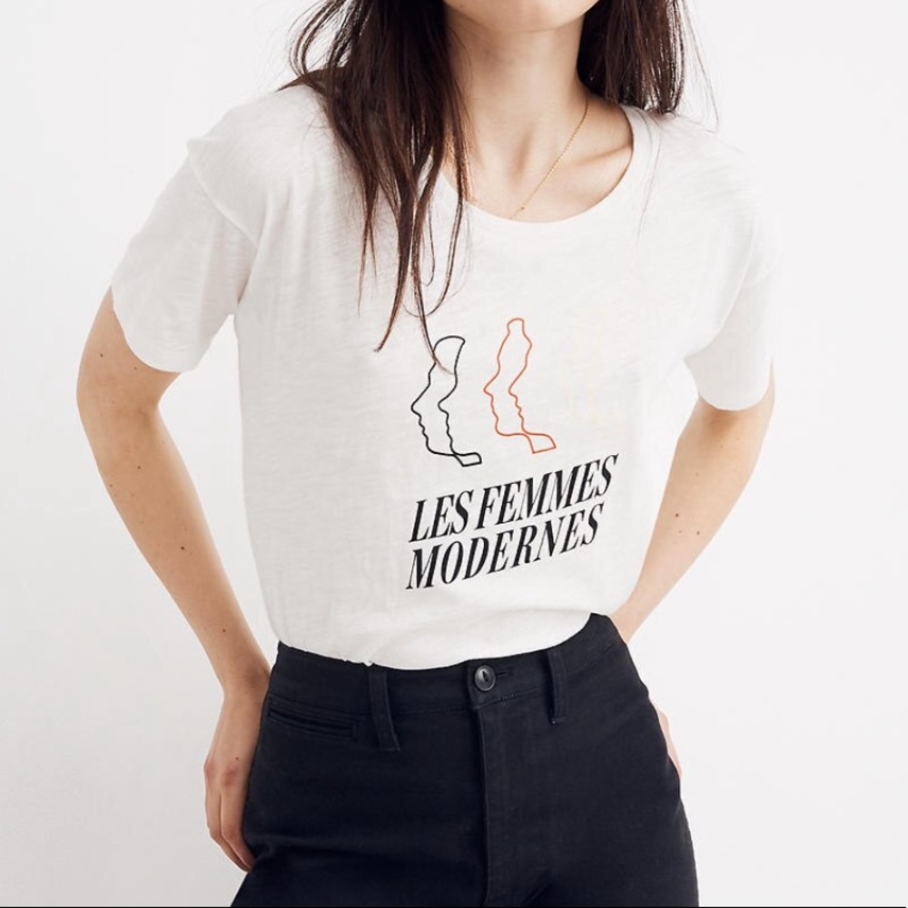 NWT✨ Madewell Les Femmes Modernes Crewneck Tee